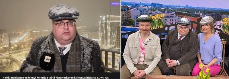 Pari kuvaa - Heikki Heiskanen ja toverit.