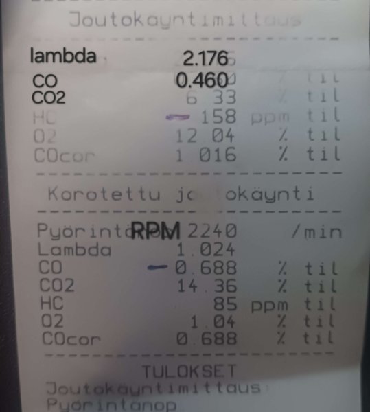 viimesimmät tulokset