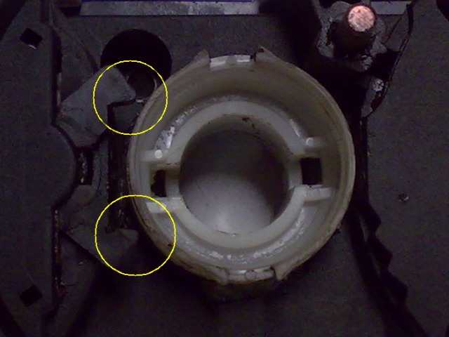 Ennen modifikaatiota. Muokattavat kynnet ovat ympyröity keltaisella.